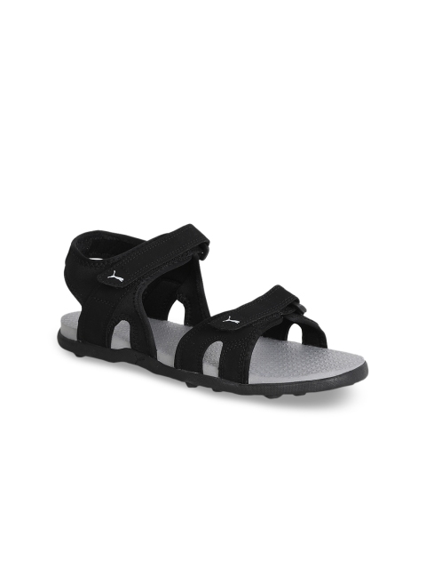 

Puma Men Black Comfort Sandals
