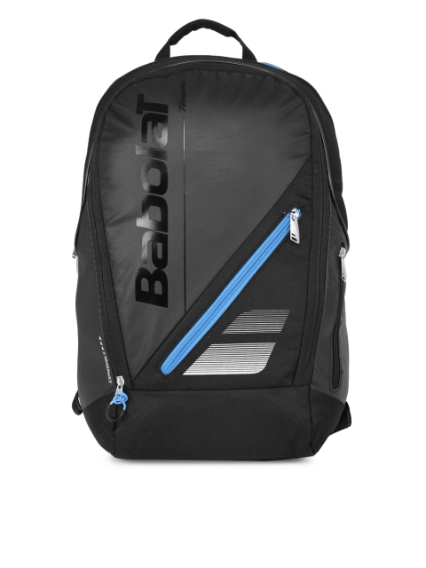 

Babolat Unisex Black & Blue Brand Logo Backpack
