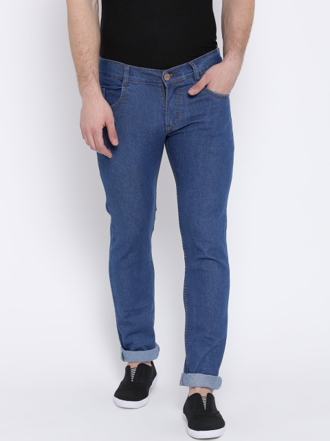 

Teesort Men Blue Slim Fit Mid-Rise Clean Look Stretchable Jeans