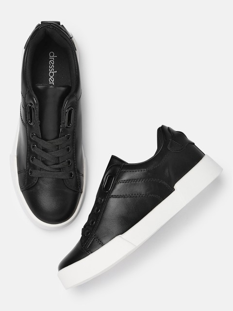

DressBerry Women Black Sneakers