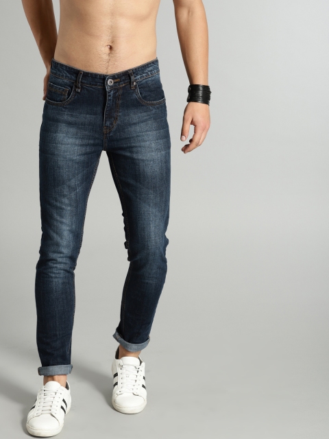 

Roadster Men Blue Skinny Fit Mid-Rise Clean Look Stretchable Jeans