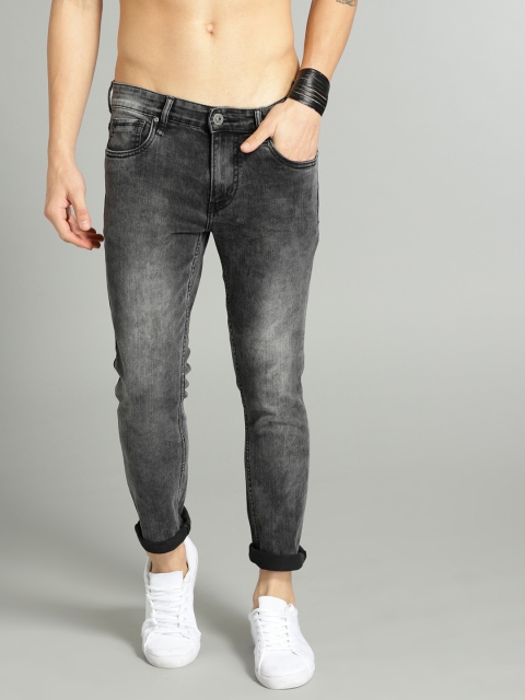 

Roadster Men Black Skinny Fit Mid-Rise Clean Look Stretchable Jeans