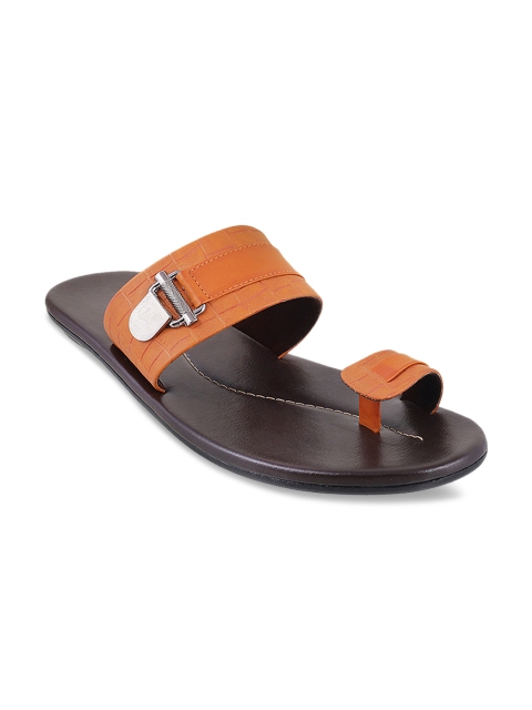 

Mochi Men Tan Brown Leather Comfort Sandals