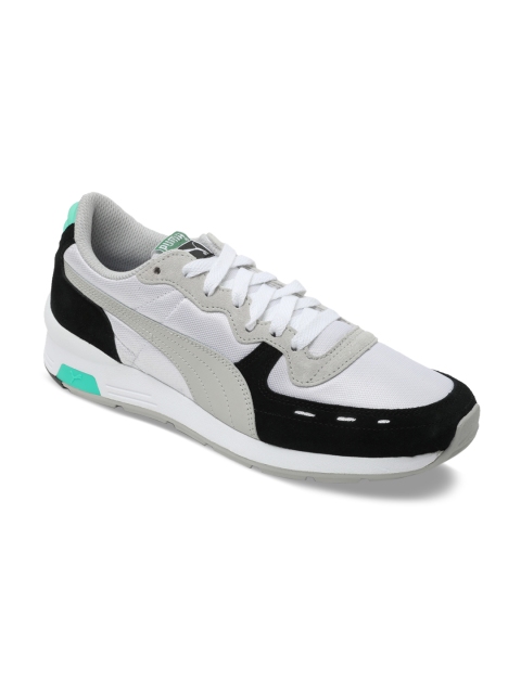 

Puma Unisex Grey RS-350 FUTRO Black Violet Sneakers