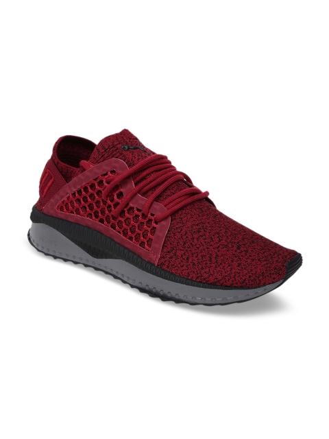 

Puma Unisex TSUGI NETFIT evoKNIT Red Sneakers