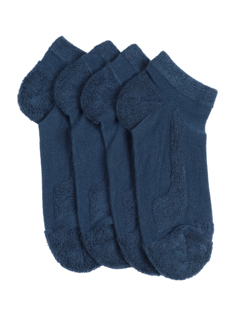 

Puma Unisex Set of 2 Navy Blue Ankle-Length Socks