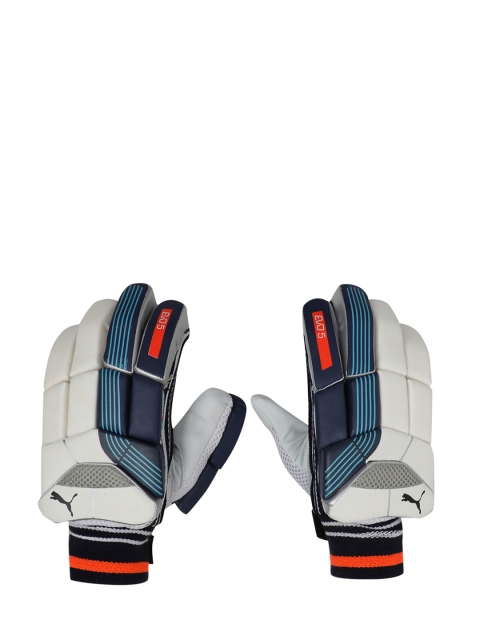 

Puma Men Blue & White EVO 5 Batting Gloves