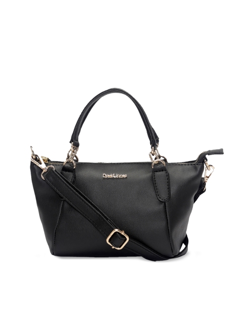 

David Jones Women Black Solid Handheld Bag