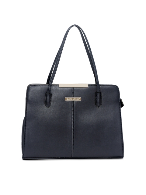 

David Jones Women Navy Blue Solid Shoulder Bag
