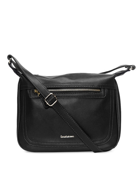 

David Jones Women Black Solid Sling Bag
