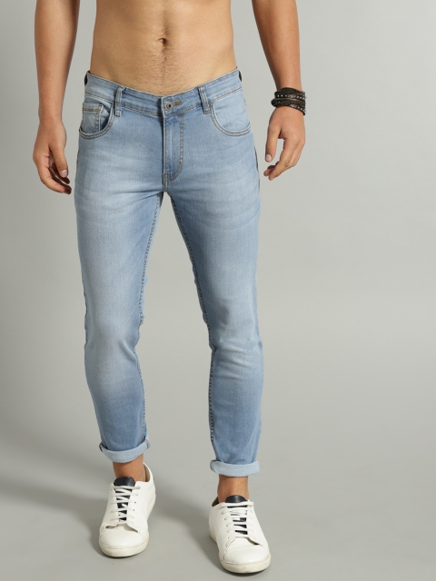

Roadster Men Blue Skinny Fit Mid-Rise Clean Look Jeans
