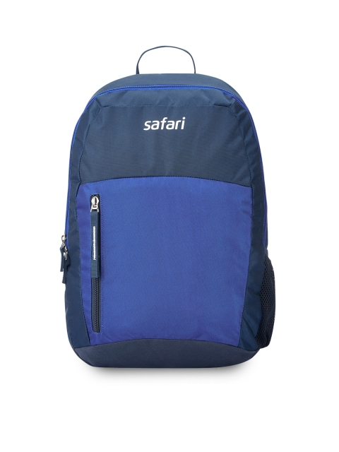 

Safari Unisex Blue Solid Backpack