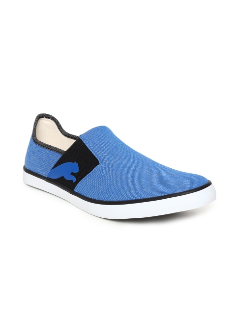 

Puma Unisex Blue Slip-On Sneakers