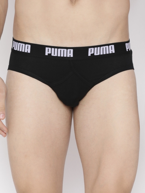 

Puma Men Black Solid Brief IN91899402