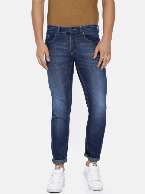 

Nature Casuals Men Blue Slim Fit Mid-Rise Clean Look Stretchable Jeans