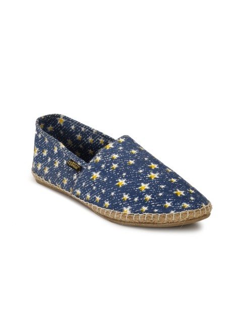 

Alberto Torresi Men Blue Printed Espadrilles