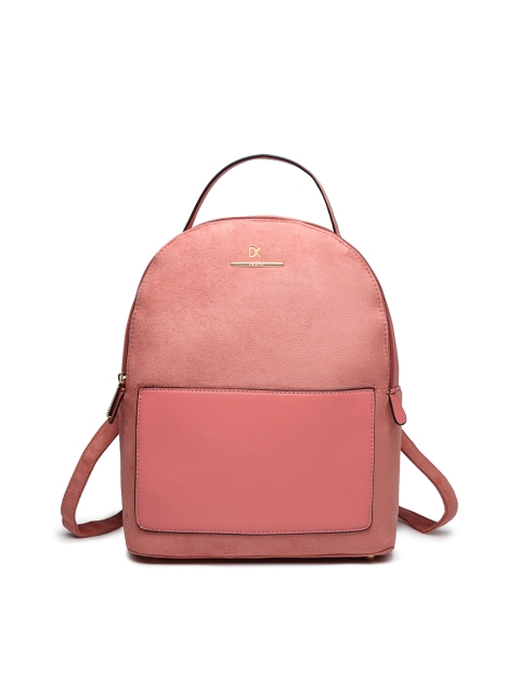 

Diana Korr Women Pink Solid Backpack