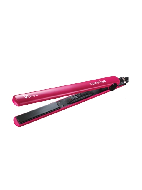 

Syska Pink Super Glam Hair Straightener HS6810