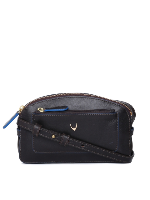 

Hidesign Brown Solid HUMAN W1 Leather Sling Bag