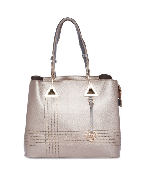 

Kazo Gunmetal-Toned Solid Shoulder Bag, Metallic
