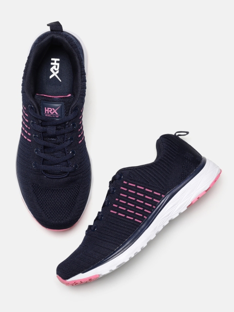 

HRX by Hrithik Roshan Women Navy Blue Running Shoes