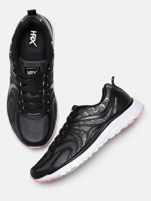 

HRX by Hrithik Roshan Women Black Running Shoes