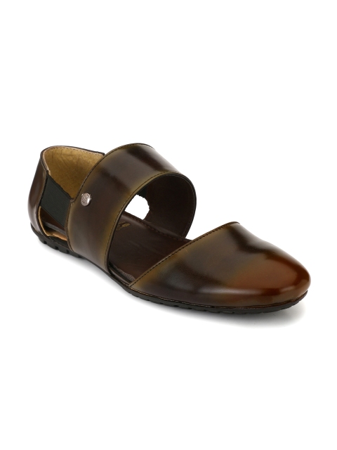 

El Paso Men Brown Shoe-Style Sandals