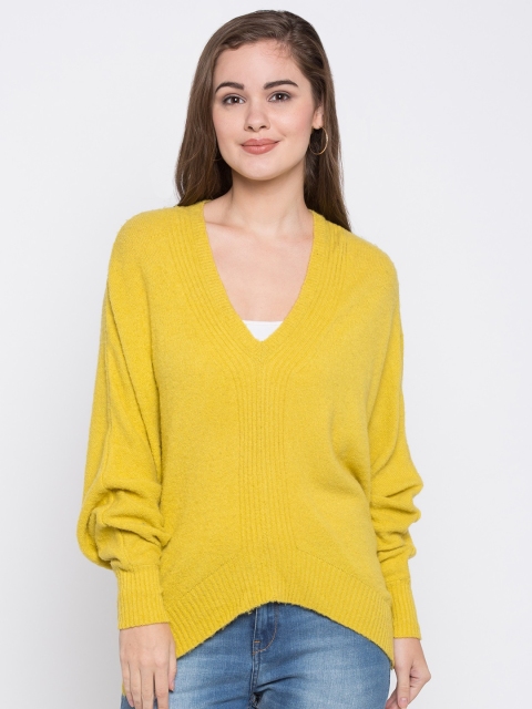 

Globus Women Yellow Solid Top