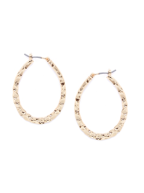 

Kazo Gold-Toned Circular Hoop Earrings