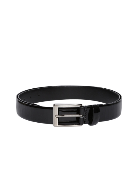 

Louis Philippe Men Black Solid Belt