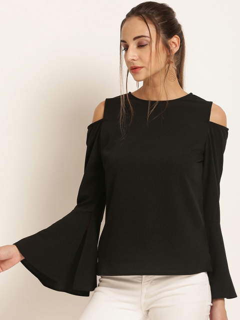 

Harpa Women Black Solid Top