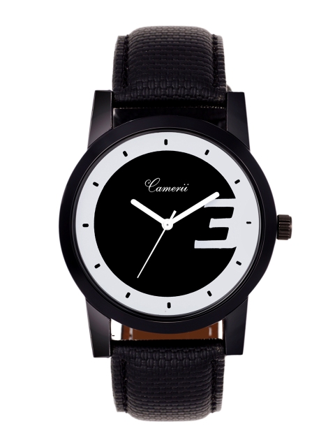 

Camerii Men Black Analogue Watch WM278