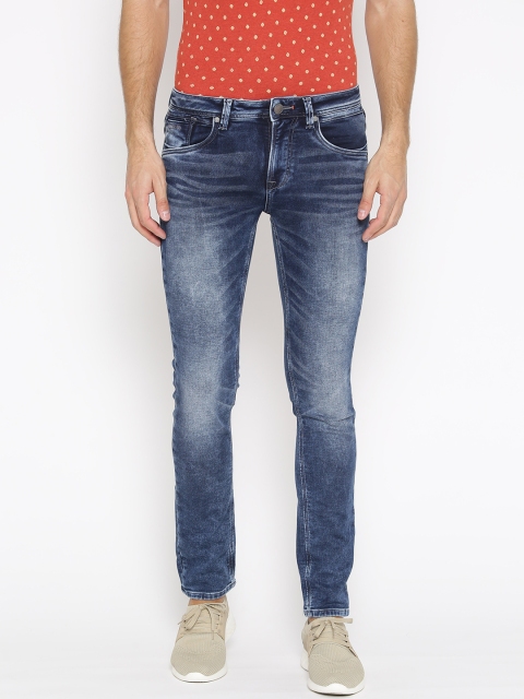 

Killer Men Blue Slim Fit Mid-Rise Clean Look Stretchable Jeans