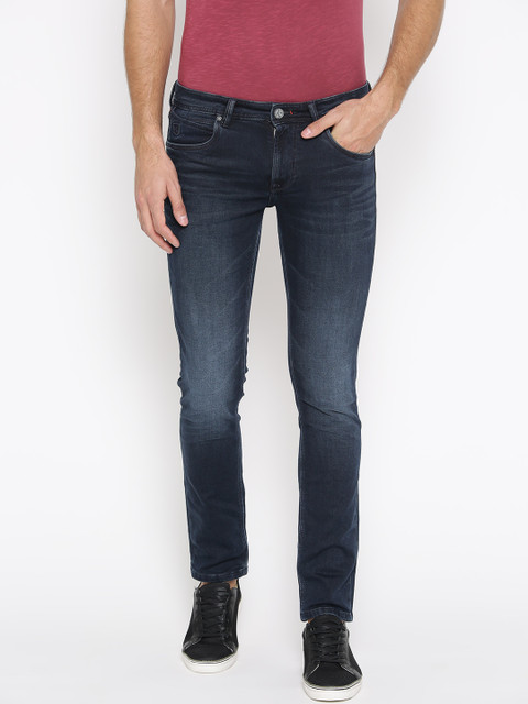 

Killer Men Blue Slim Fit Mid-Rise Clean Look Stretchable Jeans