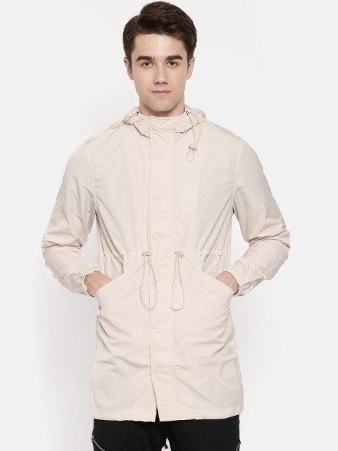 

SKULT by Shahid Kapoor Men Beige Solid Tailored Jacket