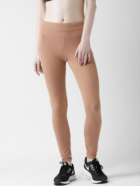 

FOREVER 21 Women Dusty Pink Solid Tights