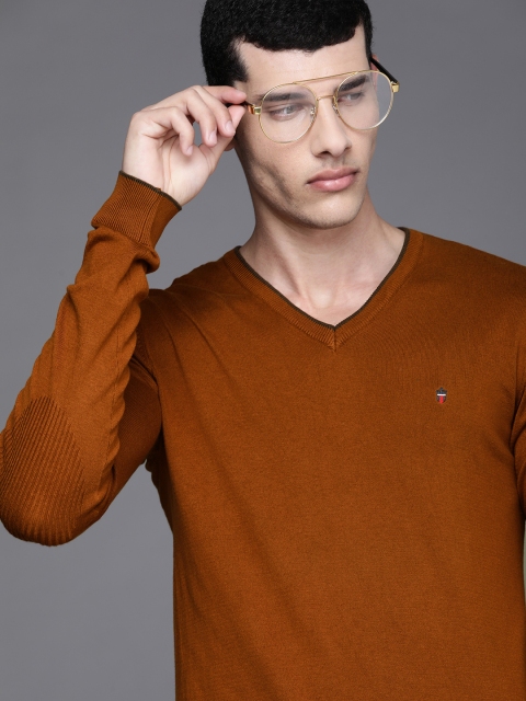 

Louis Philippe Sport Men Brown Pullover