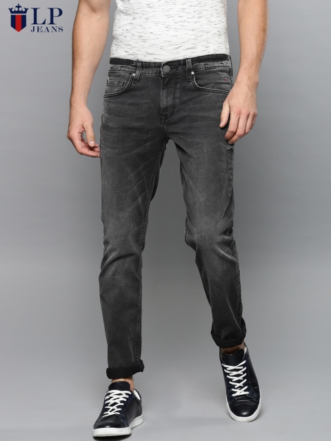 

Louis Philippe Jeans Men Grey Slim Fit Low-Rise Clean Look Stretchable Jeans