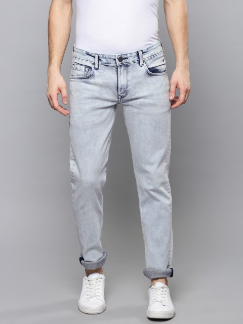 

Louis Philippe Jeans Men Blue Slim Fit Low-Rise Clean Look Stretchable Jeans