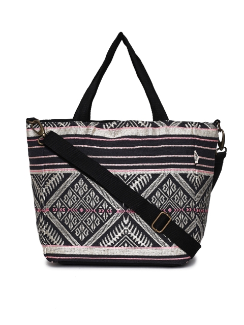 

People Multicoloured Self Design Shoulder Bag, Multi