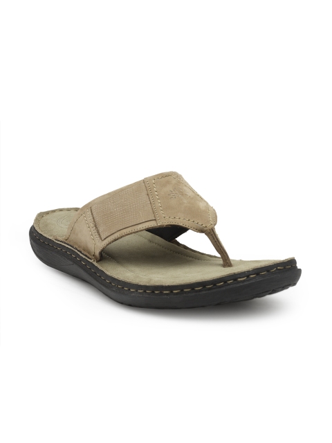 

Woodland Pro Planet Men Khaki Leather Comfort Sandals