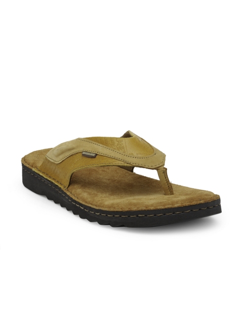 

Woodland ProPlanet Men Mustard Yellow Leather Comfort Sandals