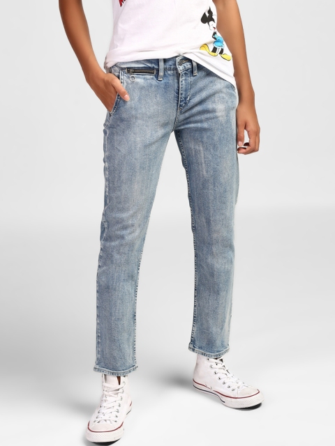 

Levis Women Blue Skinny Fit Mid-Rise Clean Look Jeans