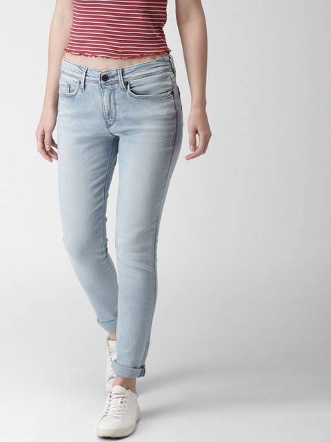 

Levis Women Blue Skinny Fit Mid-Rise Clean Look Stretchable Jeans