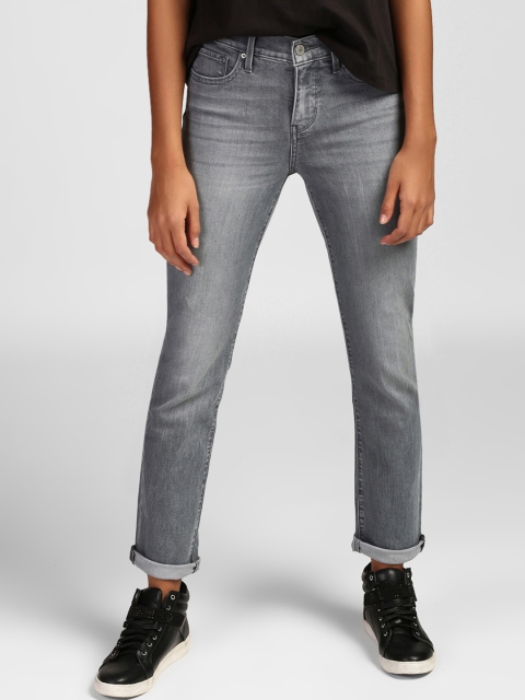 

Levis Women Grey Shaping Slim Fit Mid-Rise Clean Look Stretchable Jeans 312