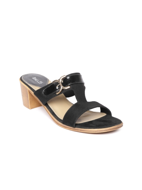 

Inc 5 Women Black Solid Heels