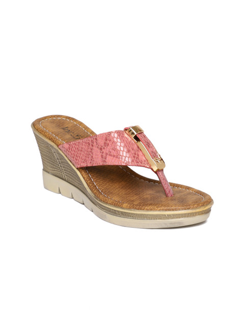 

Inc 5 Women Pink Solid Wedges