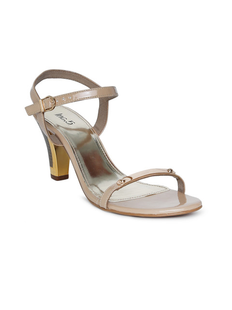 

Inc 5 Women Beige Solid Sandals