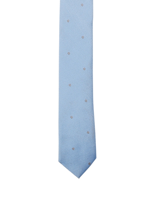 

Blacksmith Blue Woven Design Skinny Tie