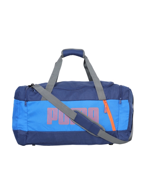 

Puma Unisex Blue Sports Duffle Bag